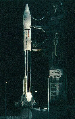 The Atlas Centaur with BeppoSAX at liftoff