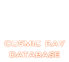 Cosmic Ray Database